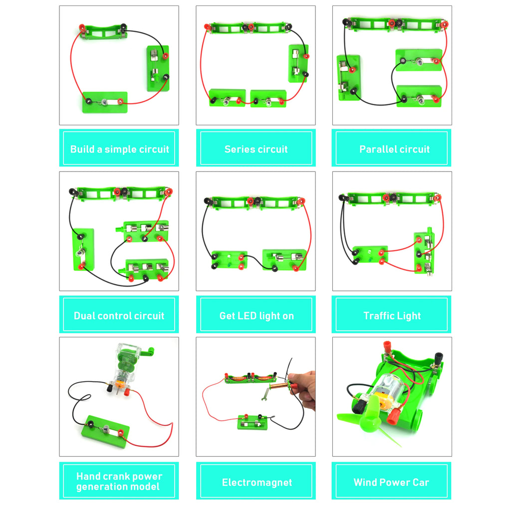 Student Electric Circuit Educational Kits for School