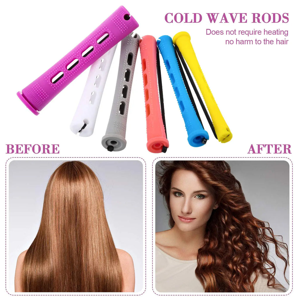 20 Pieces Of Perm Curling Rods