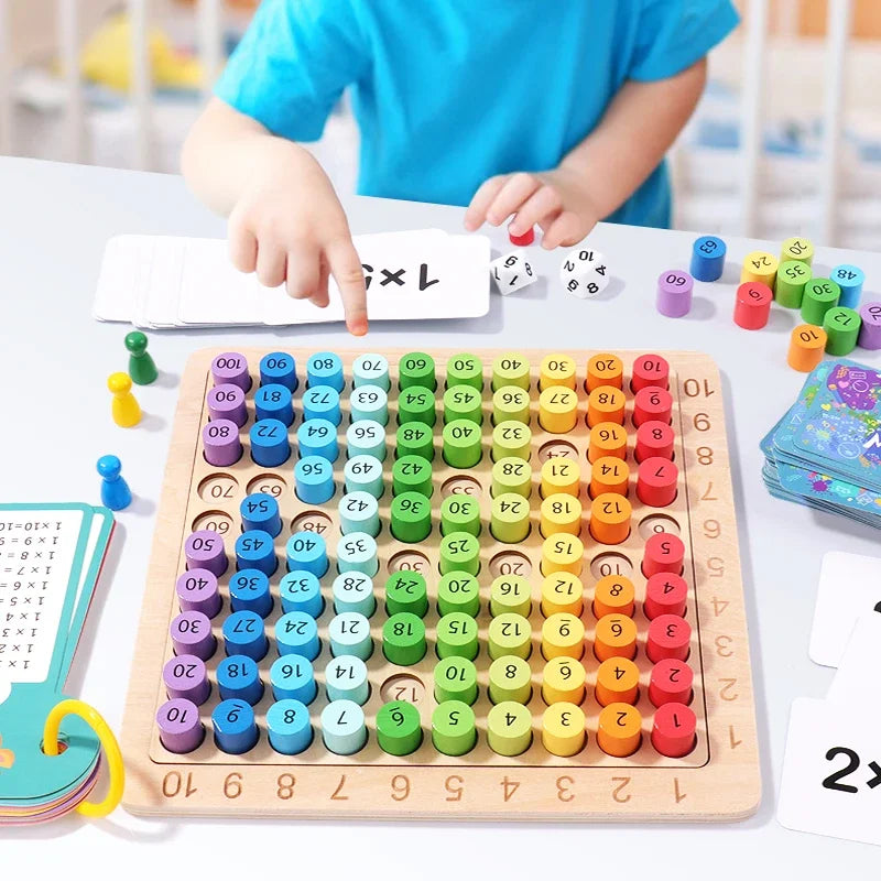 Educational Wooden Kids Math Toy