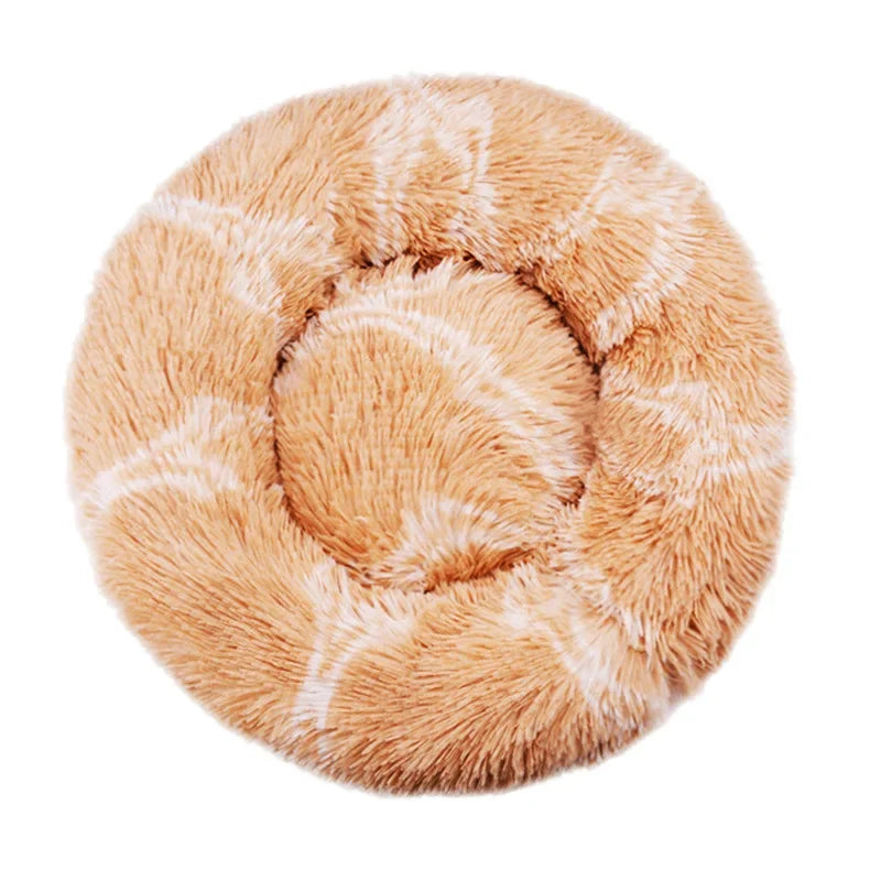 Round Warm Pet Bed