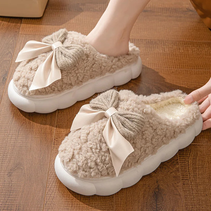 Winter Warm Fur Slippers