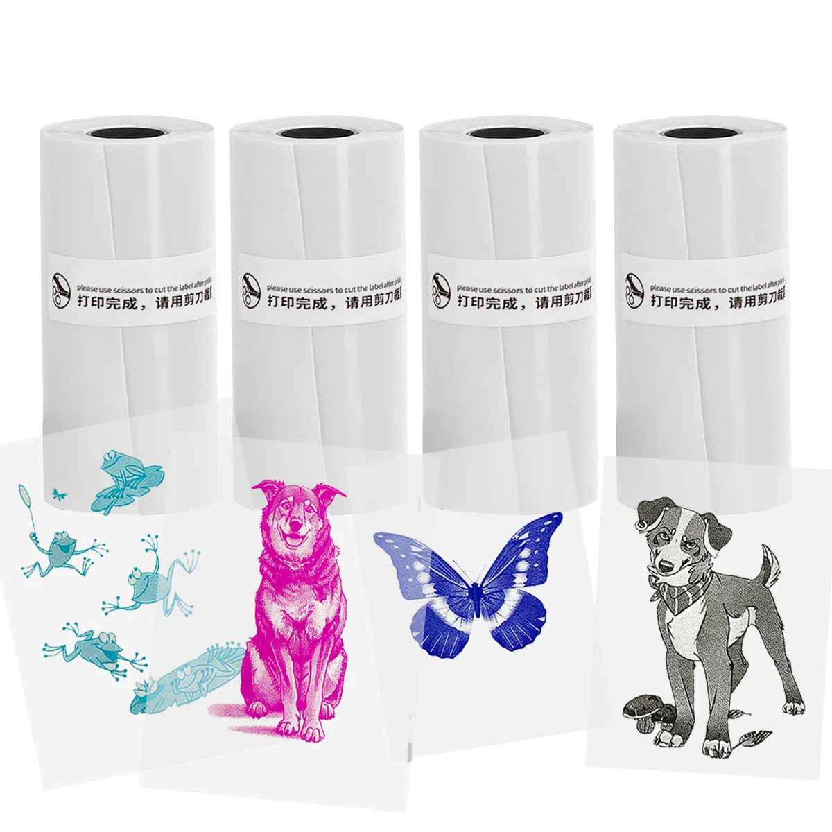 Mini Sticker Inkless Thermal Printer,