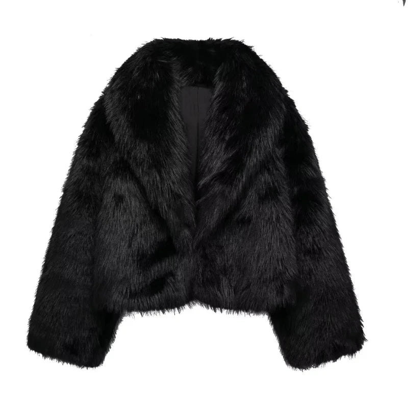 Faux Fur Women Coat