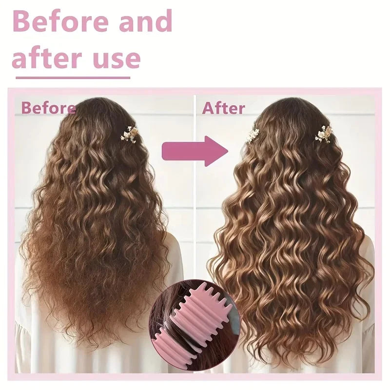 2pcs/set Hair Beauty Set Detangling Candy Brush with Spray bottle