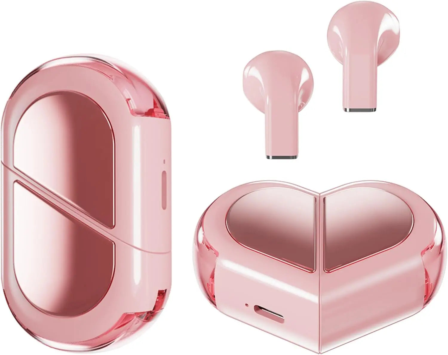 Heart-shaped Rotatable Wireless Bluetooth