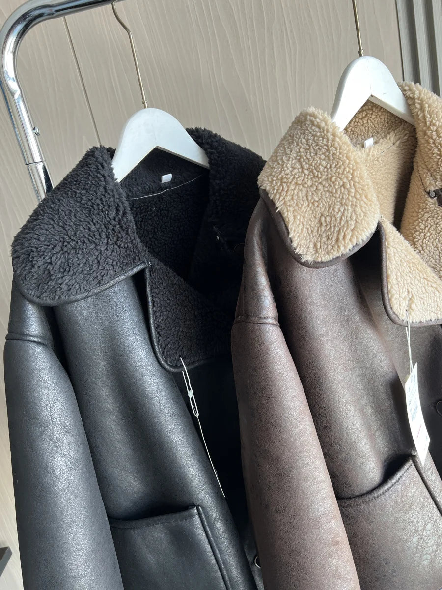 Oversized Long-Sleeve Jacket