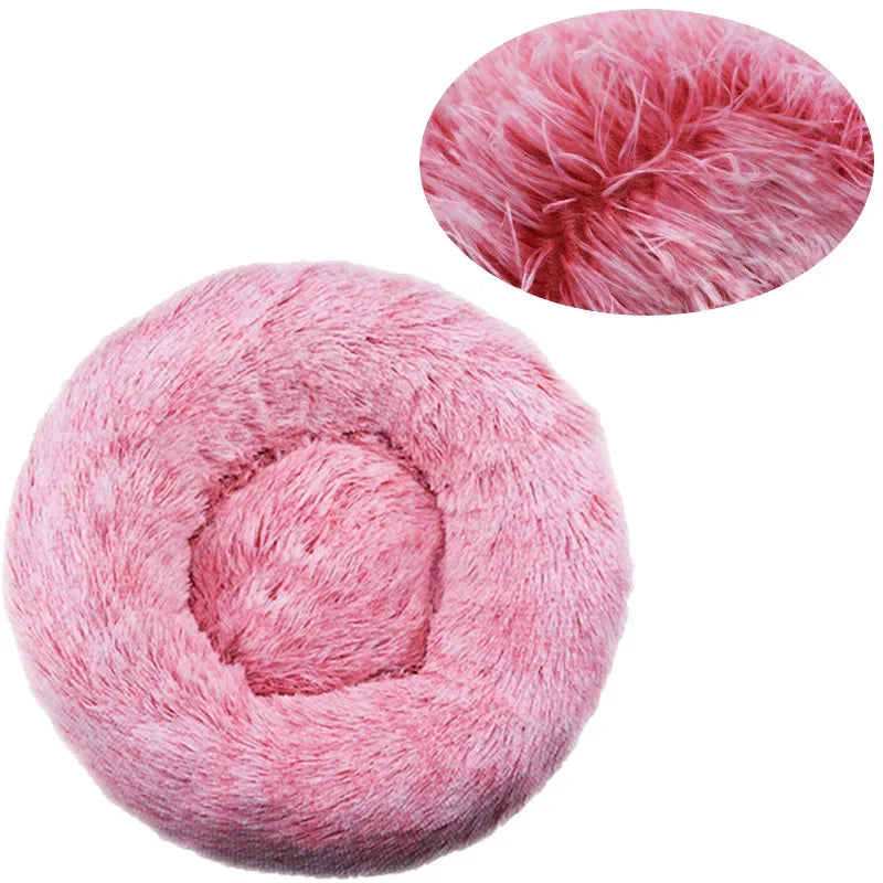 Round Warm Pet Bed