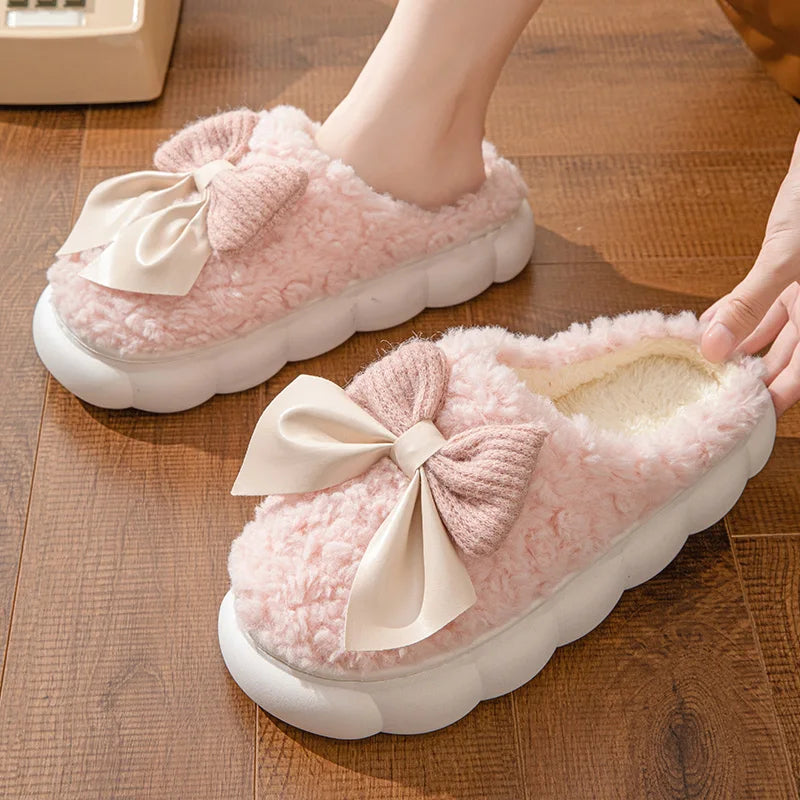 Winter Warm Fur Slippers