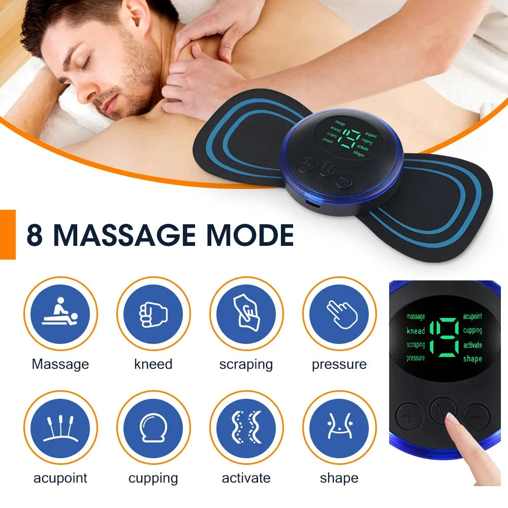 Electric Neck Massager EMS Muscle Massage