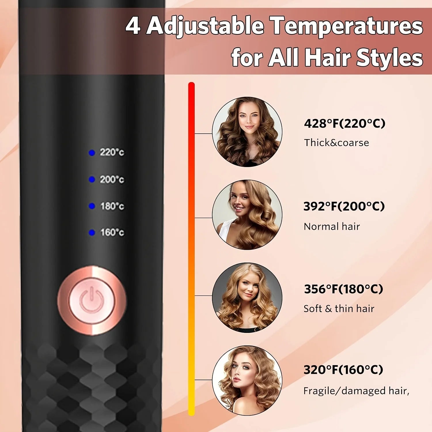 Automatic Hair Curler Wand Styler Curl Machine