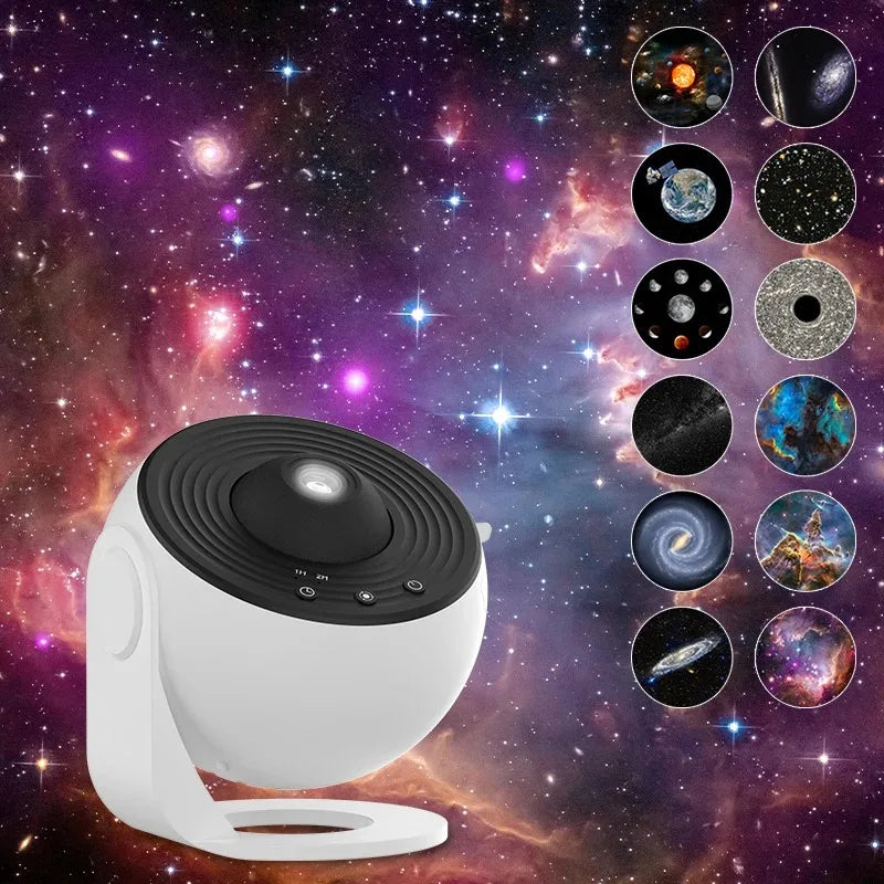 LED Night Light Galaxy Projector Starry Sky 360 rotation .