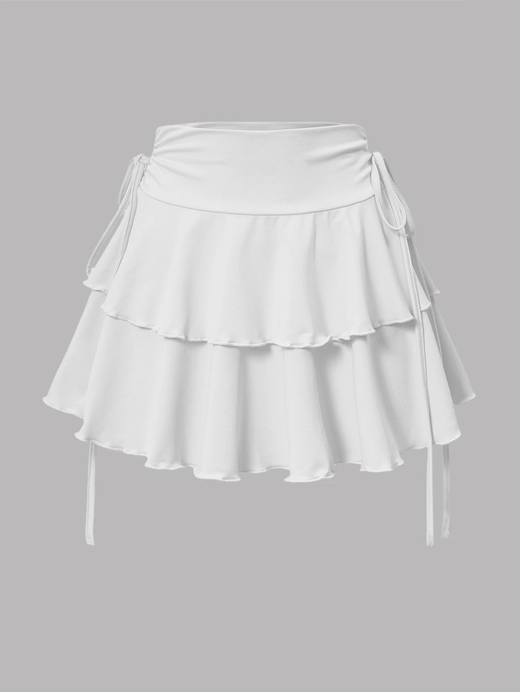High Waist  Elastic  Short Skirt