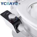 Bidet Toilet Seat Attachment Non-Electric Self-Cleaning Dual