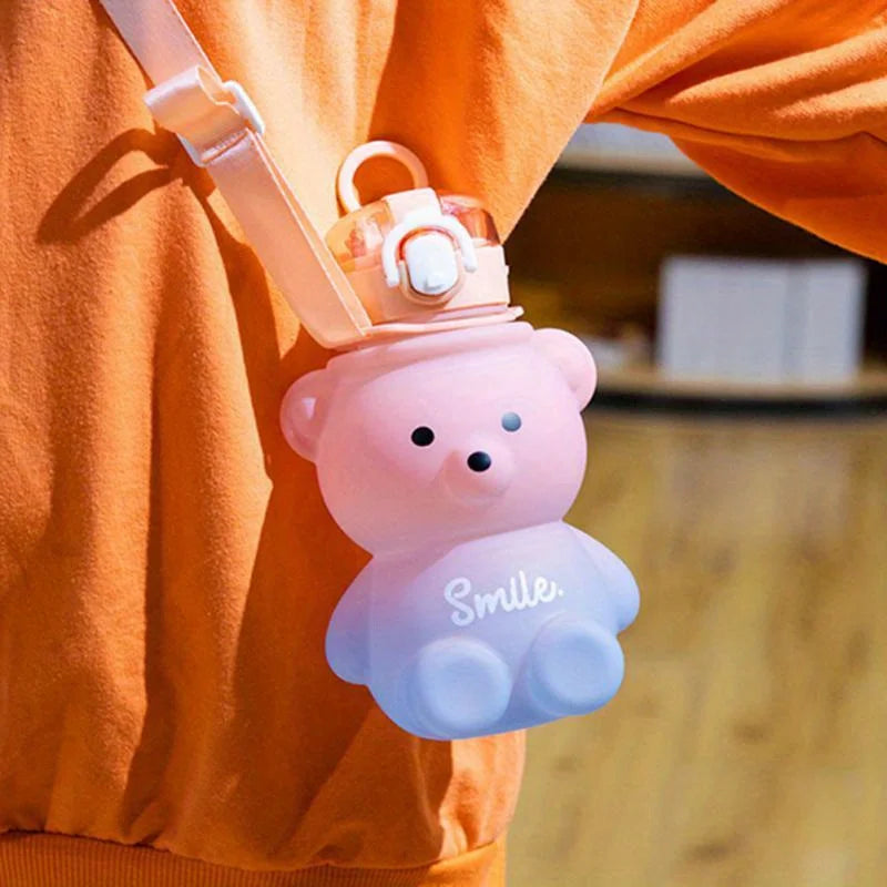 Cute Bear Water Bottle For Toddlers