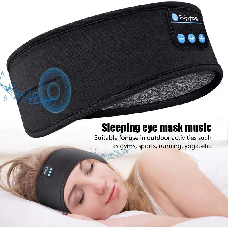Sleeping Elastic Wireless Headphones Bluetooth  Headband