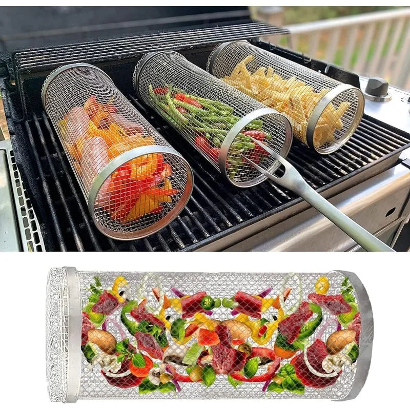 Barbecue Grill Basket Grate
