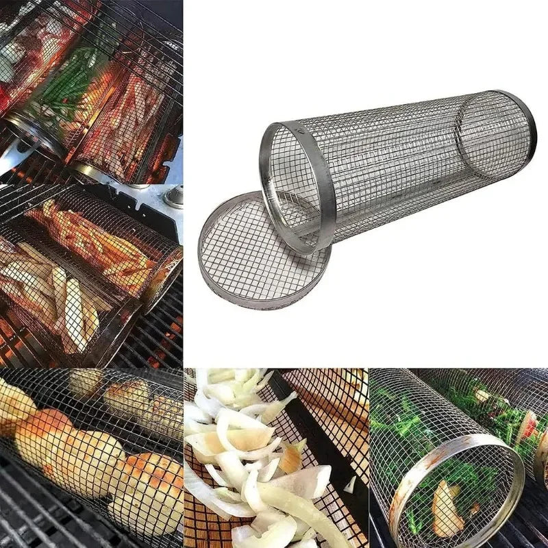 Barbecue Grill Basket Grate