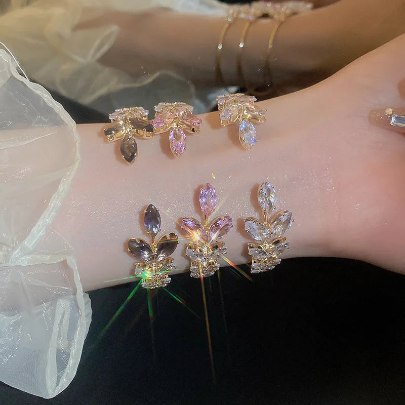 Leaf Open Bracelets