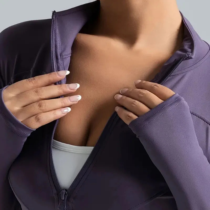 Women's Zip-Up Running Jacket