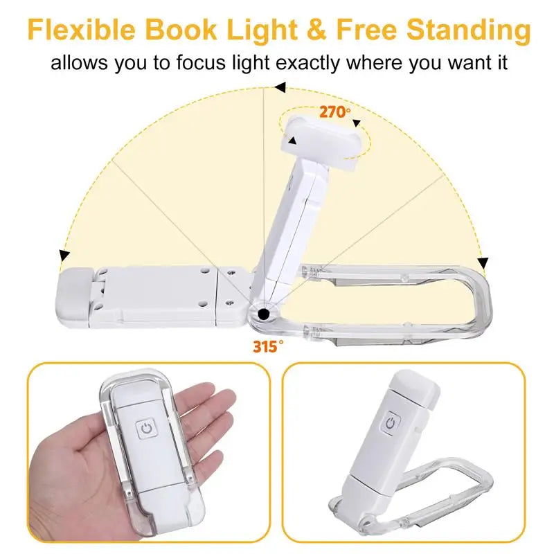 Eye protective mini light for reading
