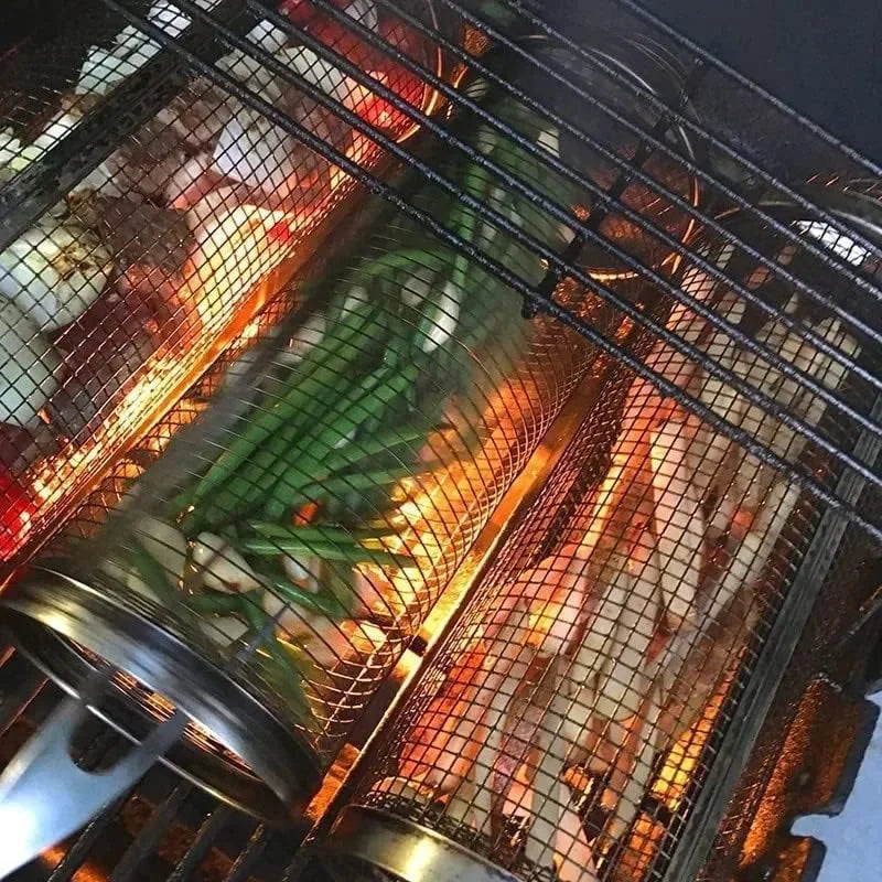 Barbecue Grill Basket Grate