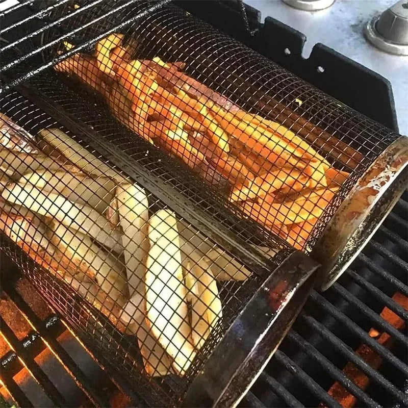 Barbecue Grill Basket Grate