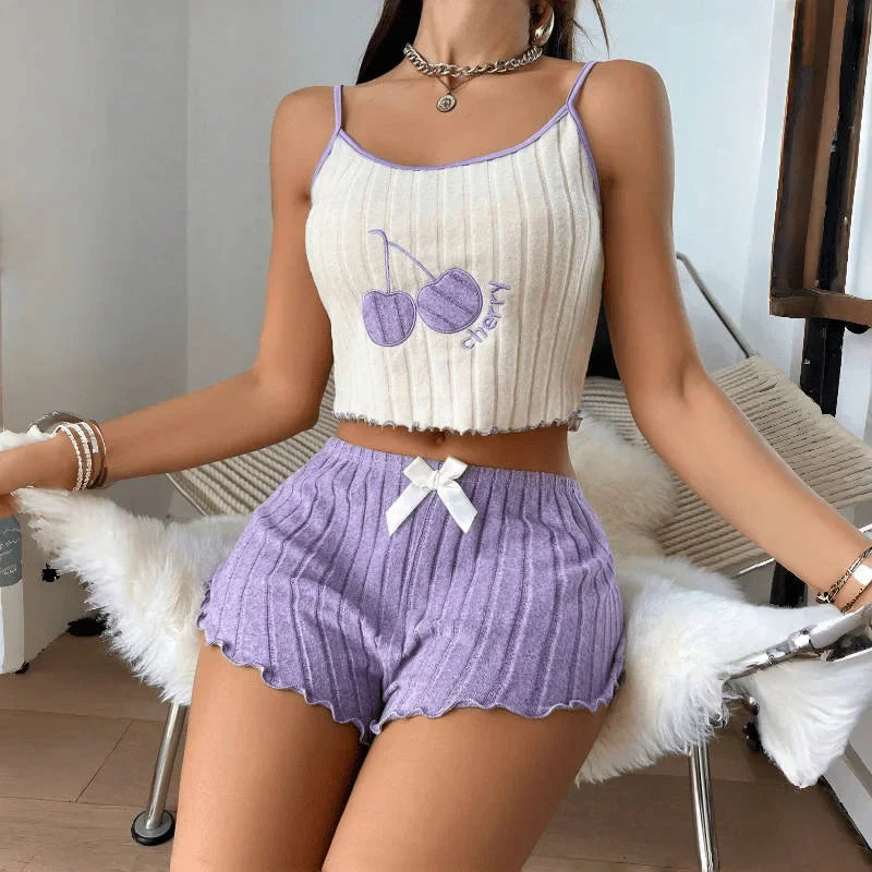 2pcs Pajamas Set