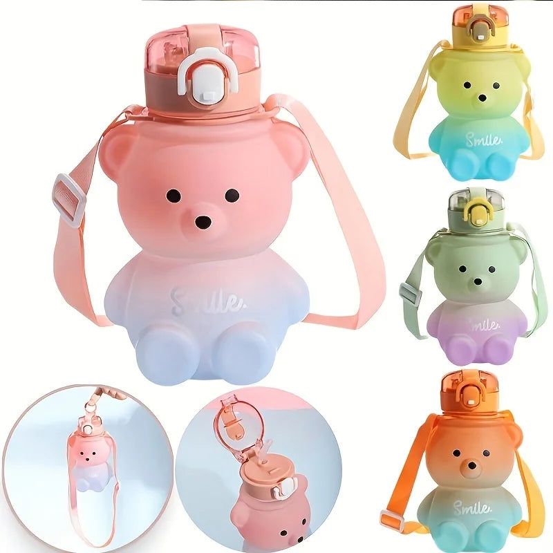 Cute Bear Water Bottle For Toddlers