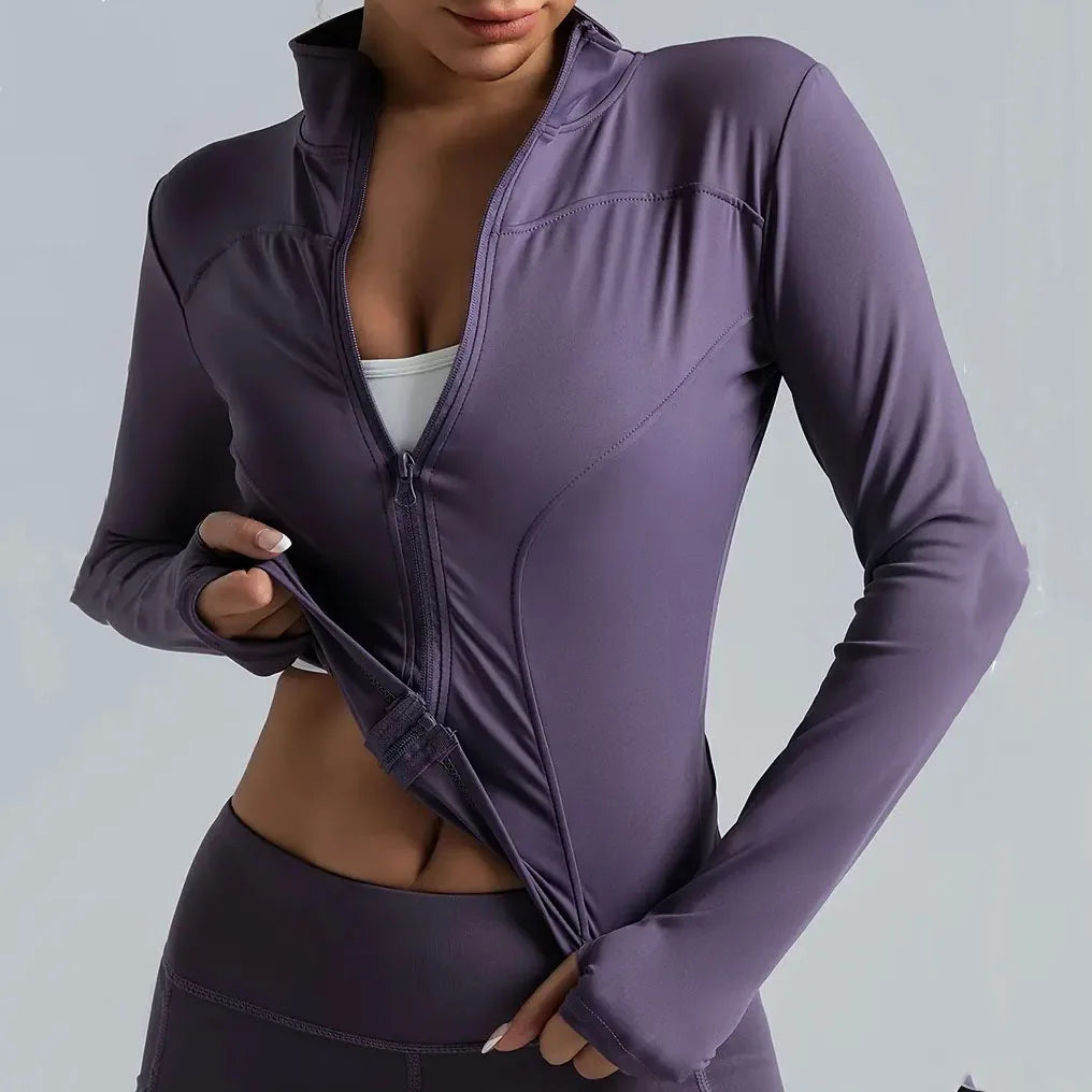 Women's Zip-Up Running Jacket