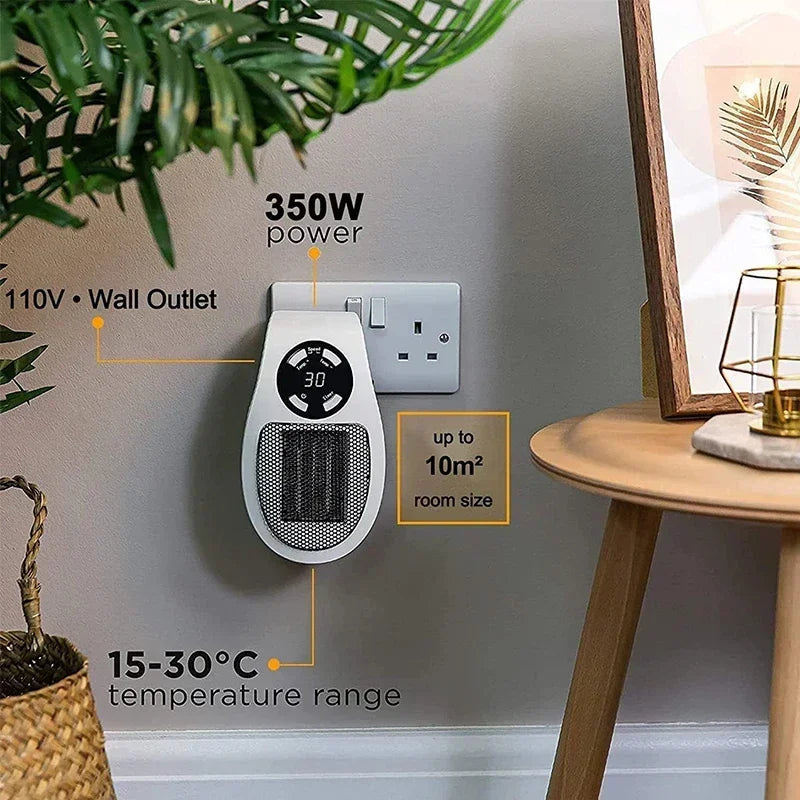 350W Portable  Electric Heater