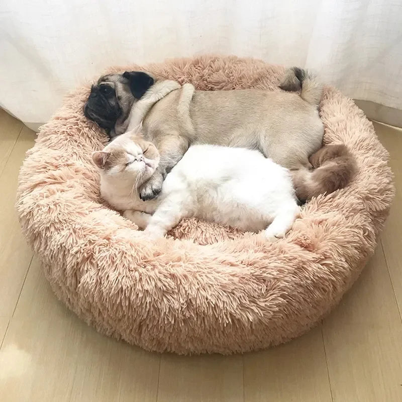 Round Warm Pet Bed
