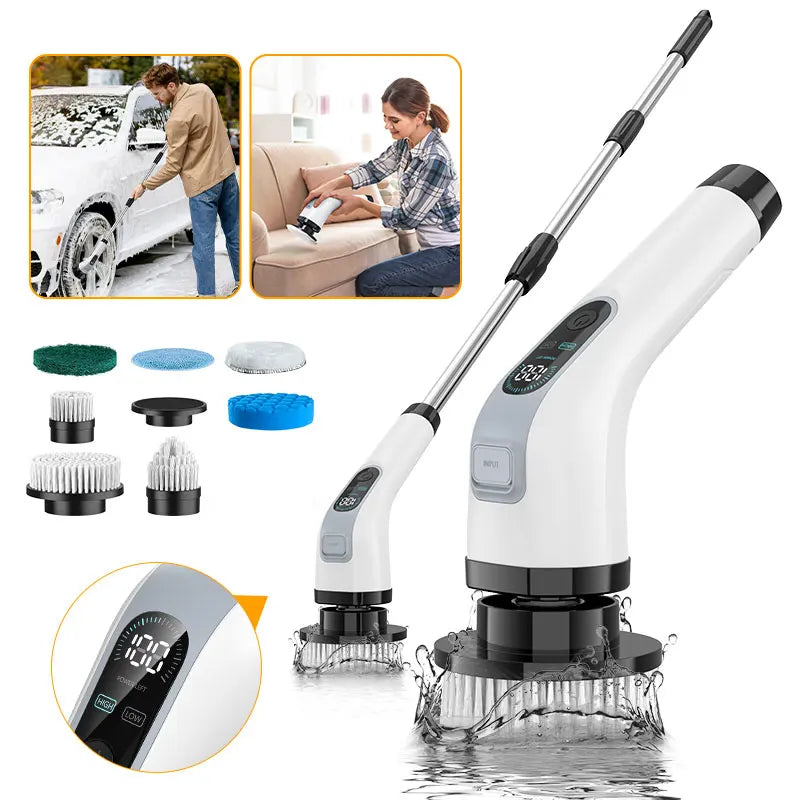 Handheld Electric Cordless Cleaning Brush