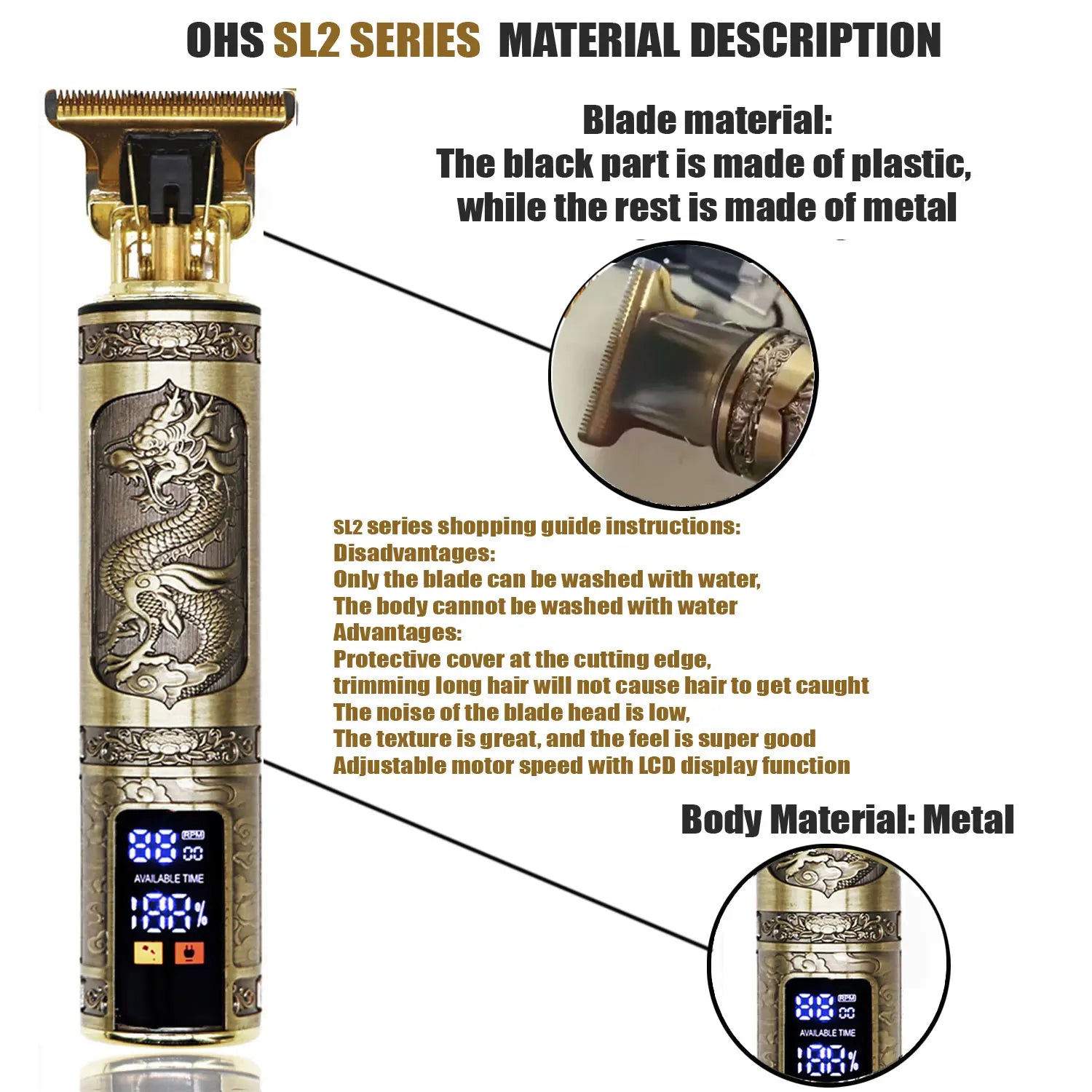 Electric Hair Trimmer Machine