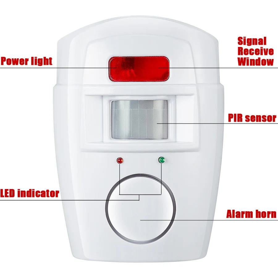 Smart Wireless Home Security PIR Alert