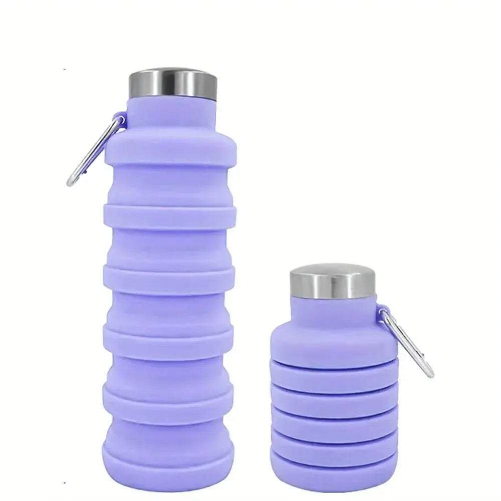Collapsible Water Bottle, Silicone Foldable Bottles