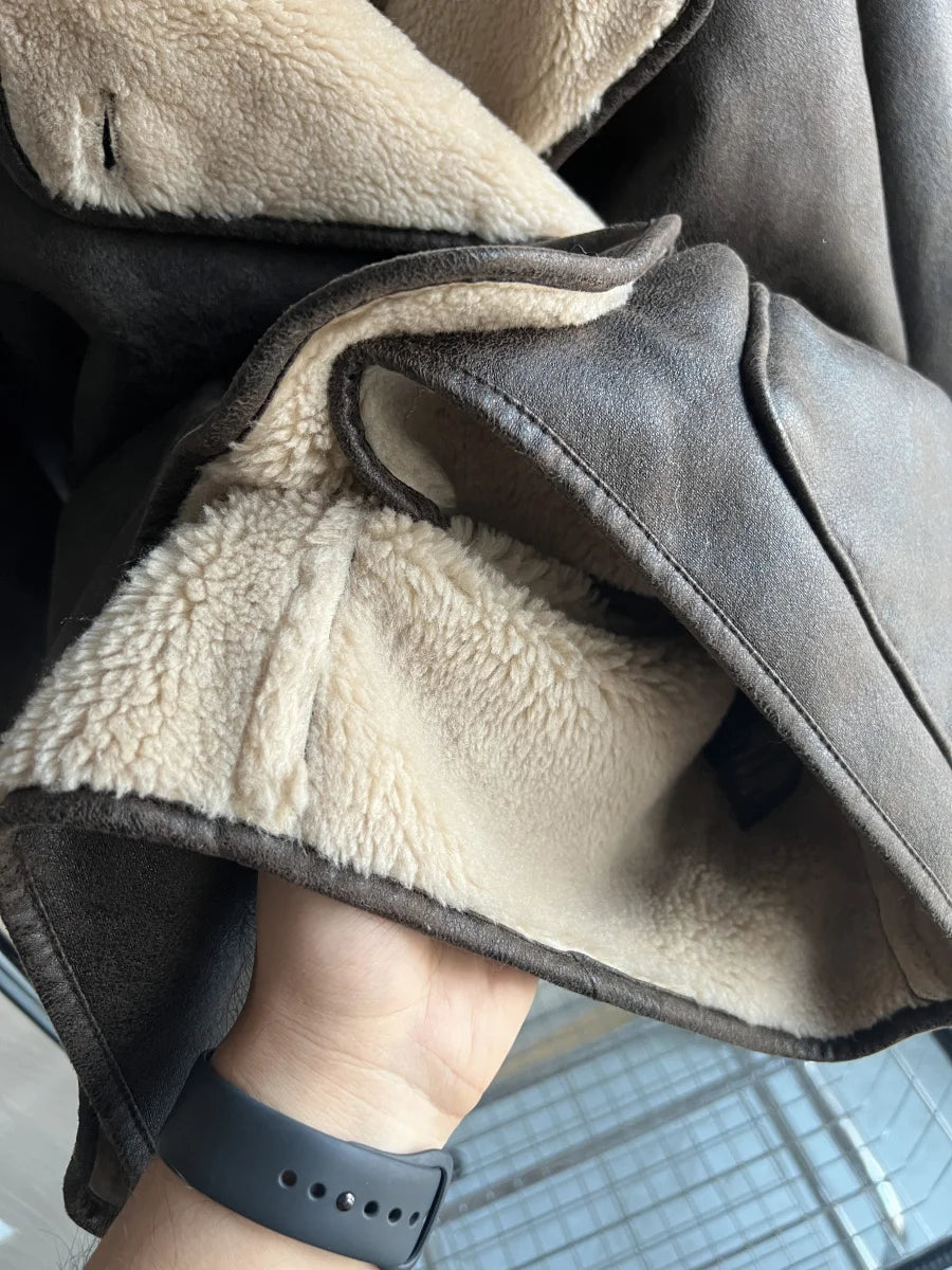 Oversized Long-Sleeve Jacket