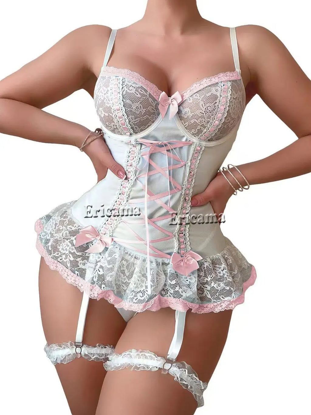 Erotic Underwear Lace Sexy Bra And Panty Set