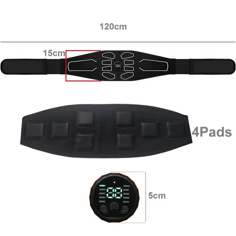 Abdominal Massager Waist Belt Fitness