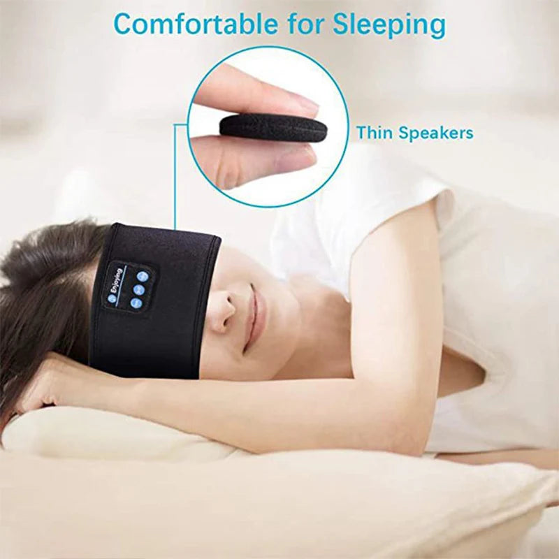 Sleeping Elastic Wireless Headphones Bluetooth  Headband