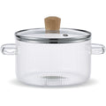 Glass Saucepan Clear Cooking Pot
