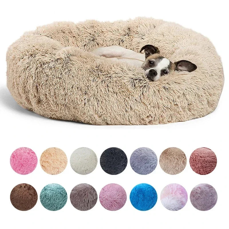 Round Warm Pet Bed