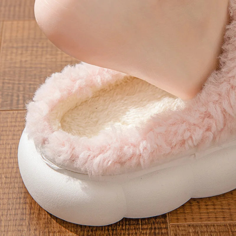 Winter Warm Fur Slippers