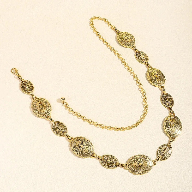 Retro Style waist chain