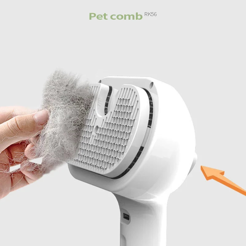 Grooming Steamy comb Hair Removal Cleaning Steam Brush