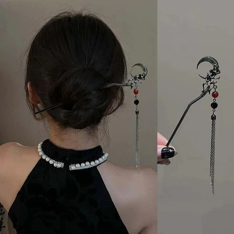 Chinese Style Butterfly Flower Hair Sticks