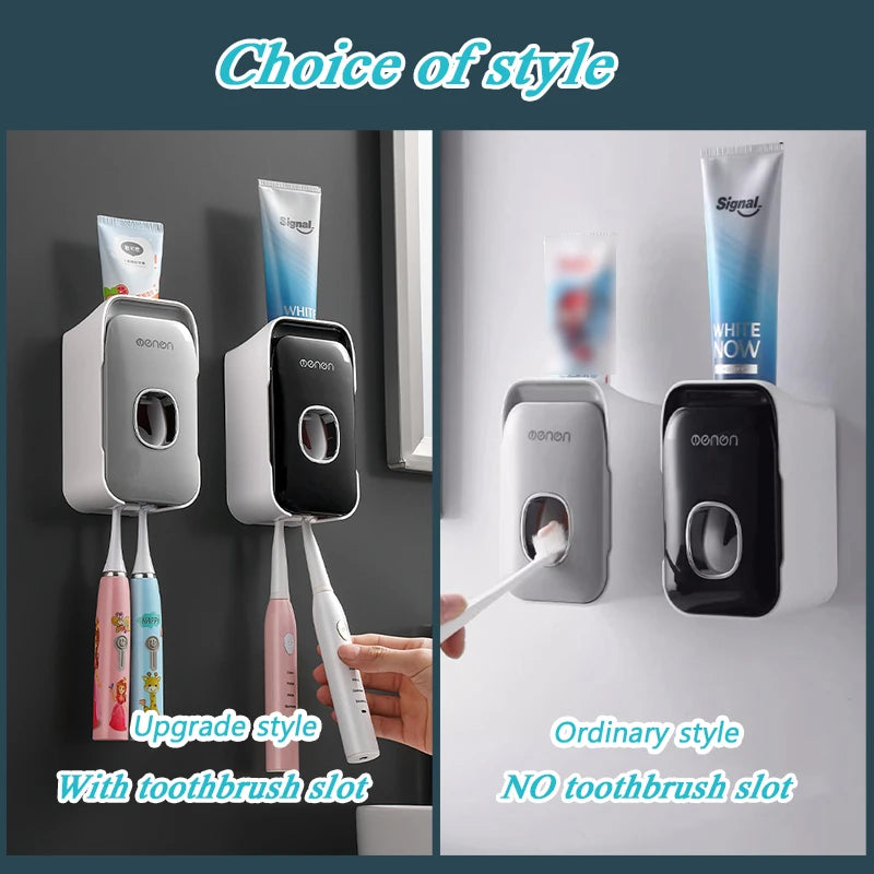 Automatic Toothpaste Dispenser Wall-Mounted