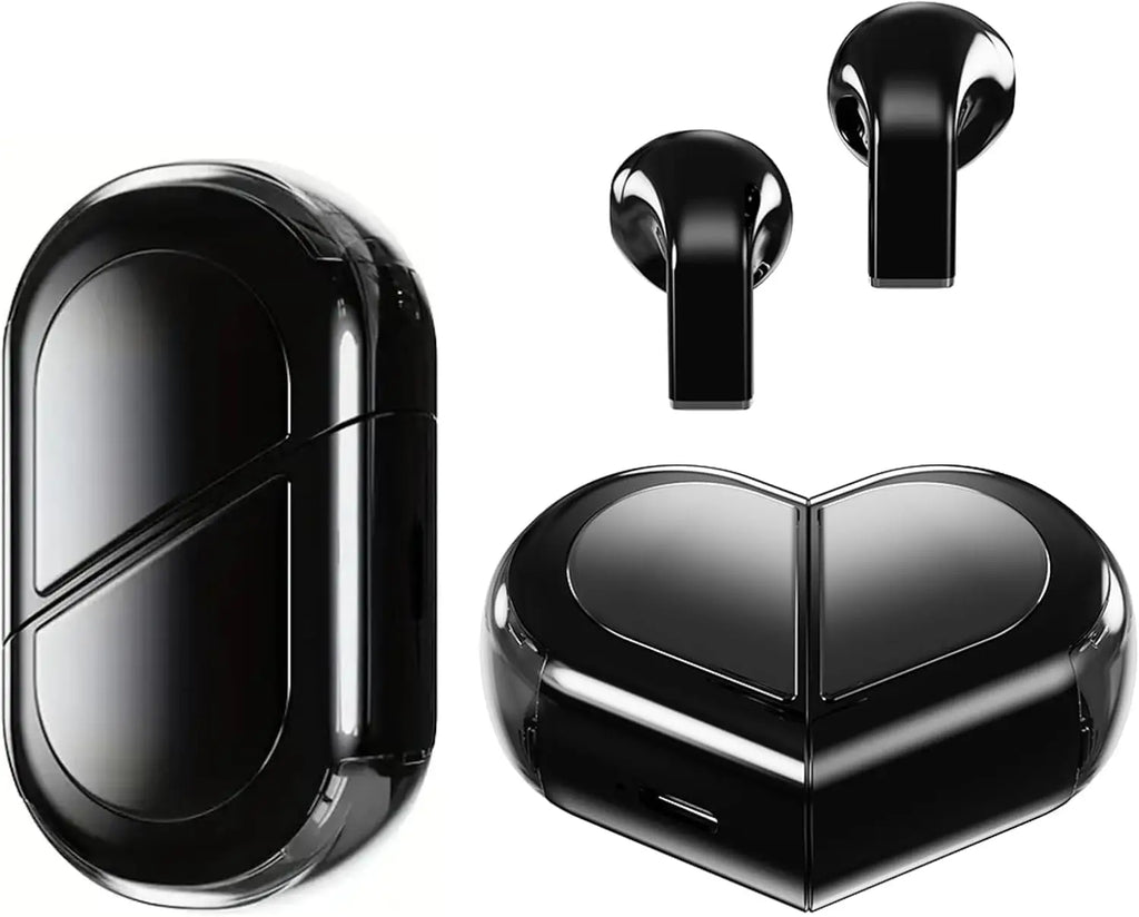 Heart-shaped Rotatable Wireless Bluetooth