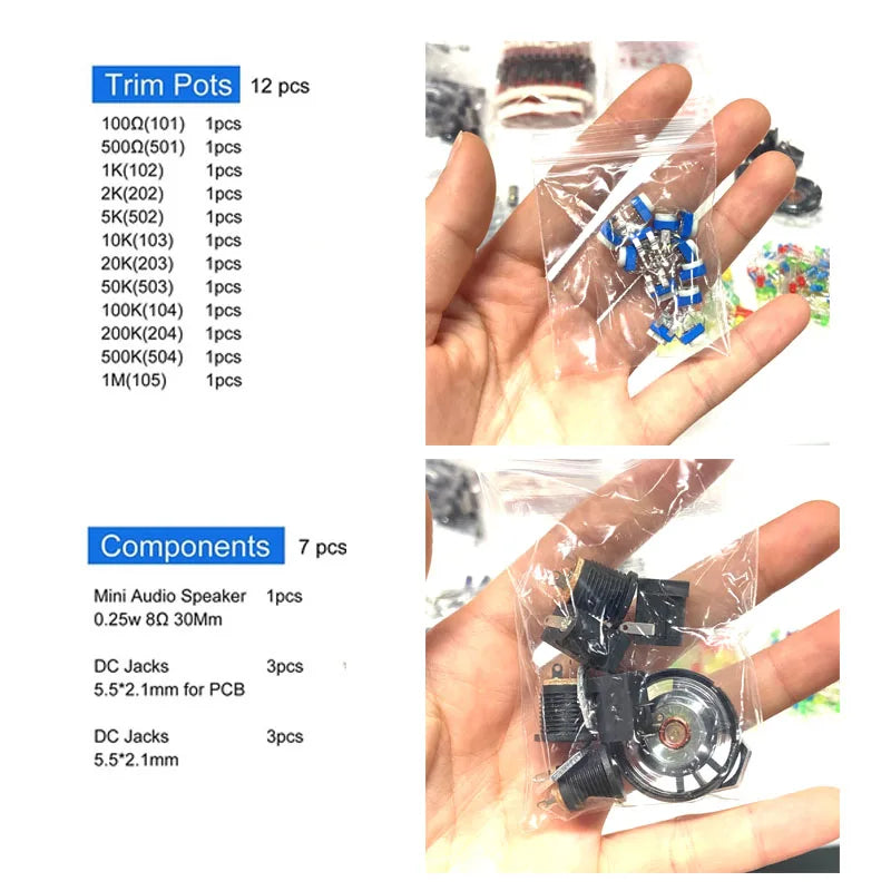 Electronic Components Kit For Kids
