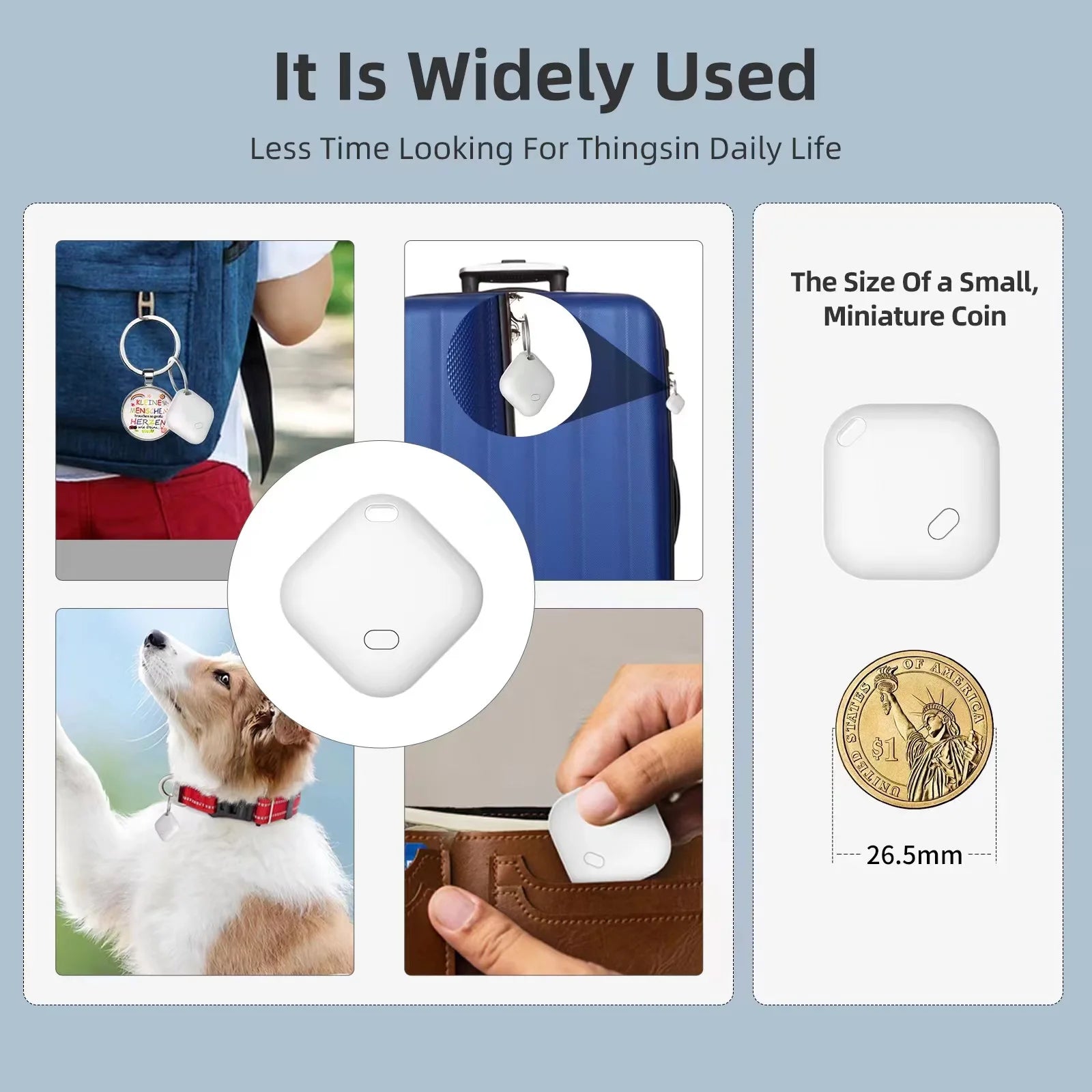 Mini GPS  Smart Tracker  Tag Compatible with iOS