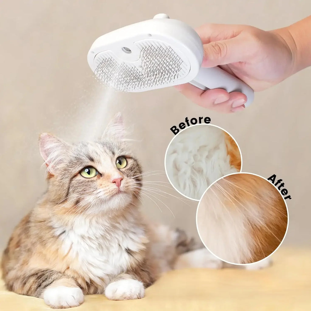 Grooming Steamy comb Hair Removal Cleaning Steam Brush
